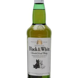 BLACK AND WHITE BLENDED SCOTCH WHISKY