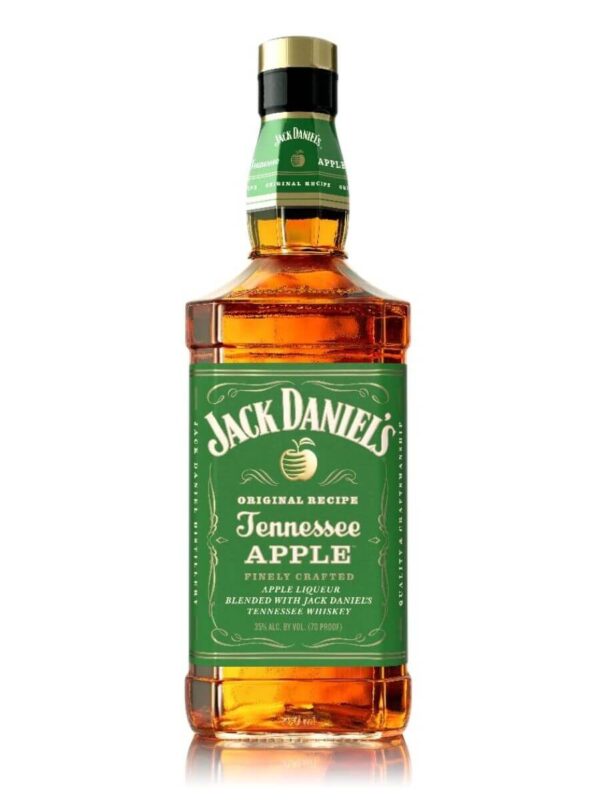 Jack Daniel''s Original Recipe Tennessee Apple Finely Crafted Apple Liqueur